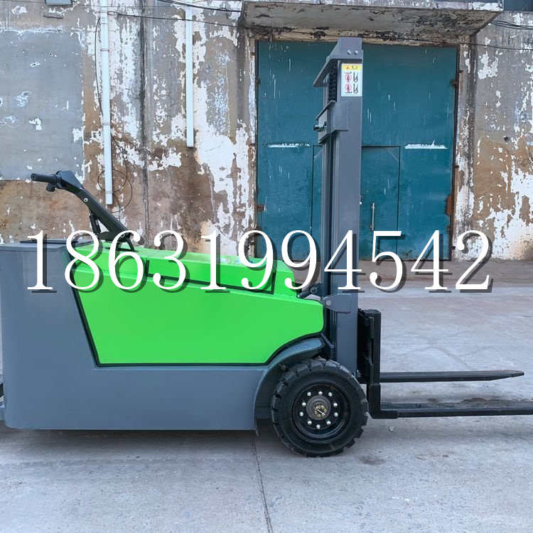 沙市区小型电动叉车1吨2吨步行站驾式电瓶堆高充电装卸车液压升降车铲车